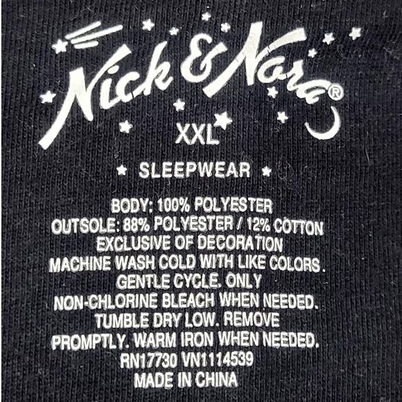 Nick & Nora Zebra Print Sleepwear Women's Size XXL - Picture 5 of 8